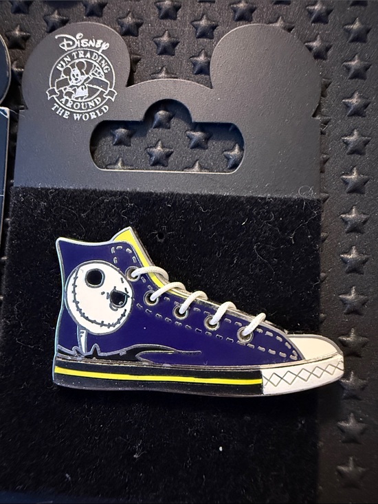 Disney Other - Disney Black Sneaker Jack Skellington